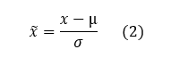 normalization equation